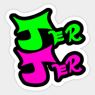 JerJer Style Sticker